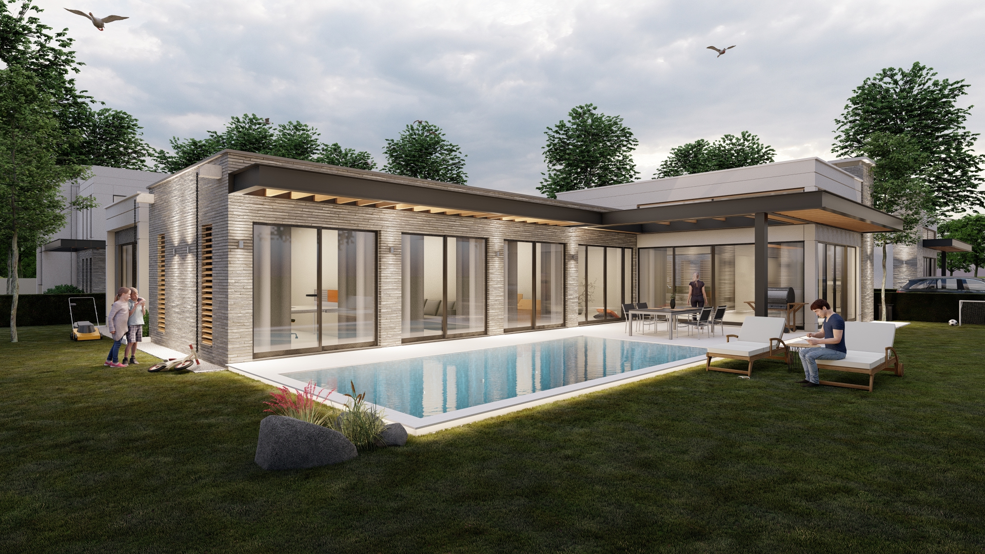 Ayvalık Altınova Satılık Lüks Villa Projesi 1